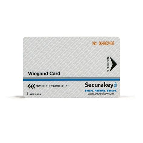 wiegand sensor card